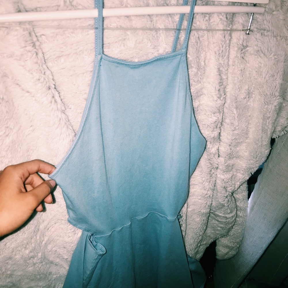 ✨Cute Short Blush Blue Dress ✨